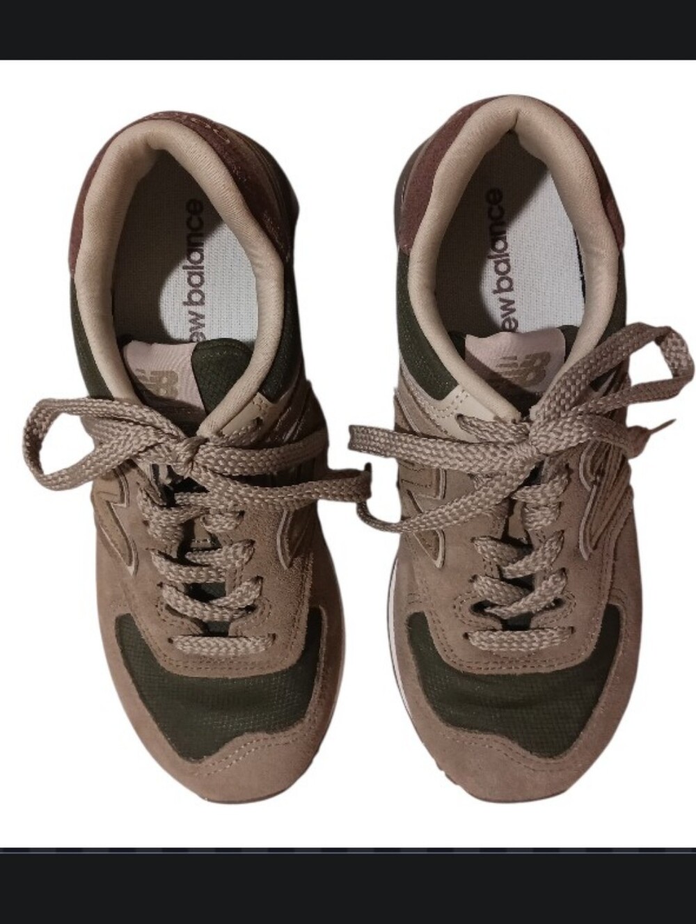 New Balance 574 Lifestyle Sneaker Olive - Picture 8 of 15